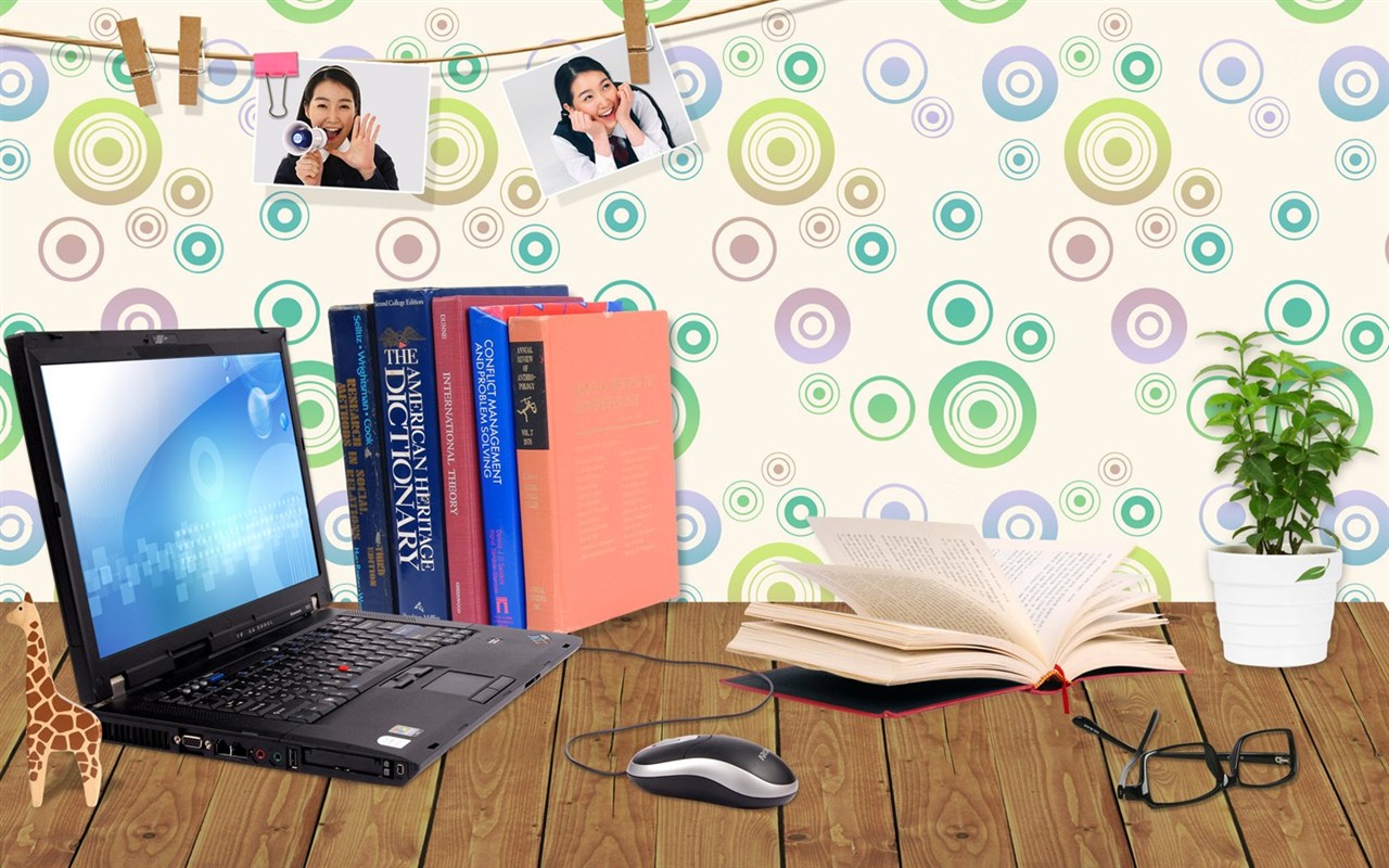 Fun office and living wallpaper (2) #3 - 1280x800