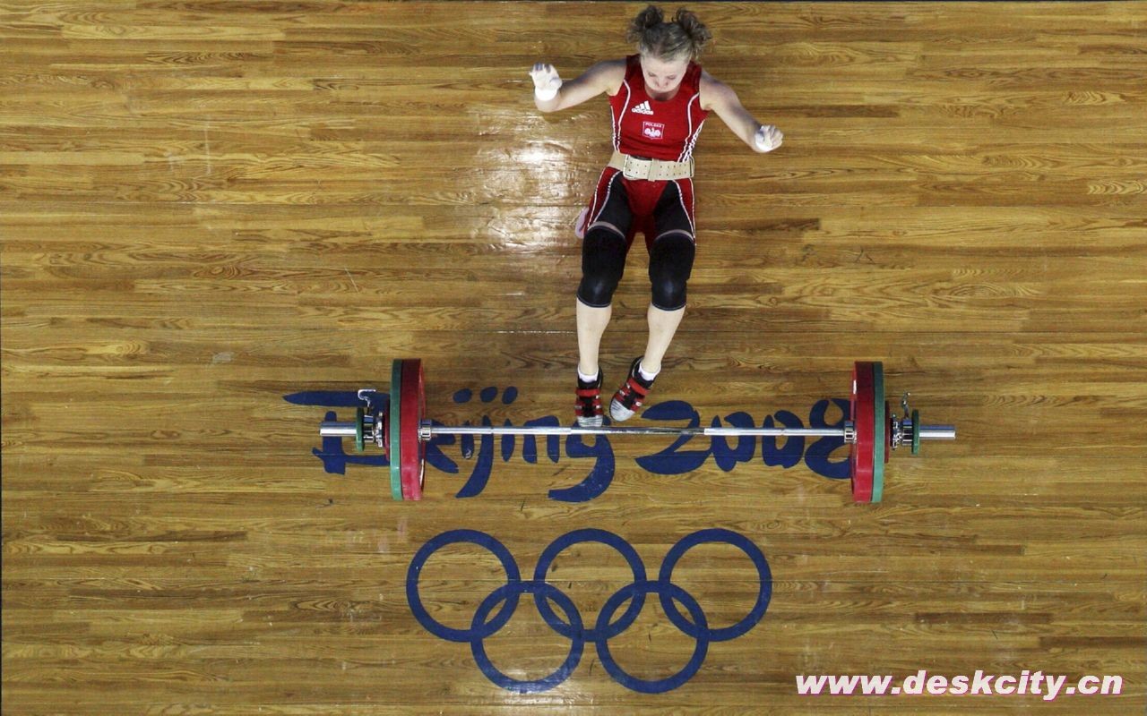 Beijing Olympics Weightlifting Wallpaper #5 - 1280x800