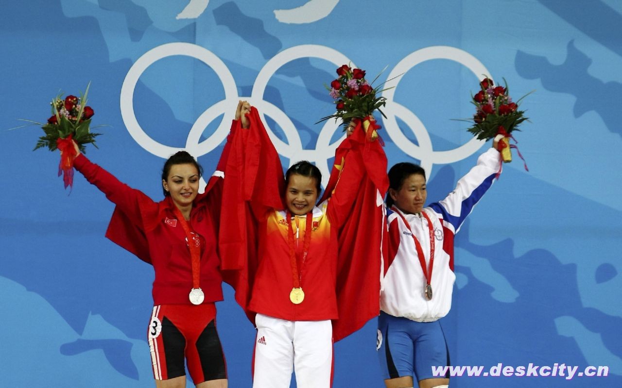 北京奥运举重壁纸13 - 1280x800