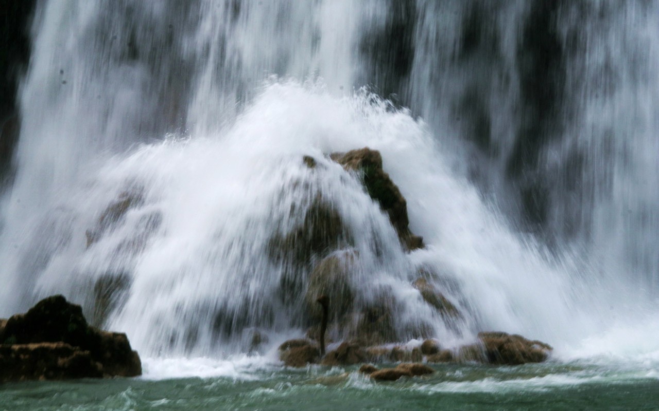 Detian Falls (Minghu Metasequoia works) #9 - 1280x800