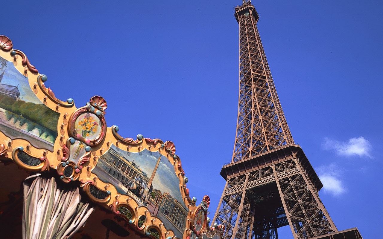 Paříž, nádherné scenérie tapety #1 - 1280x800