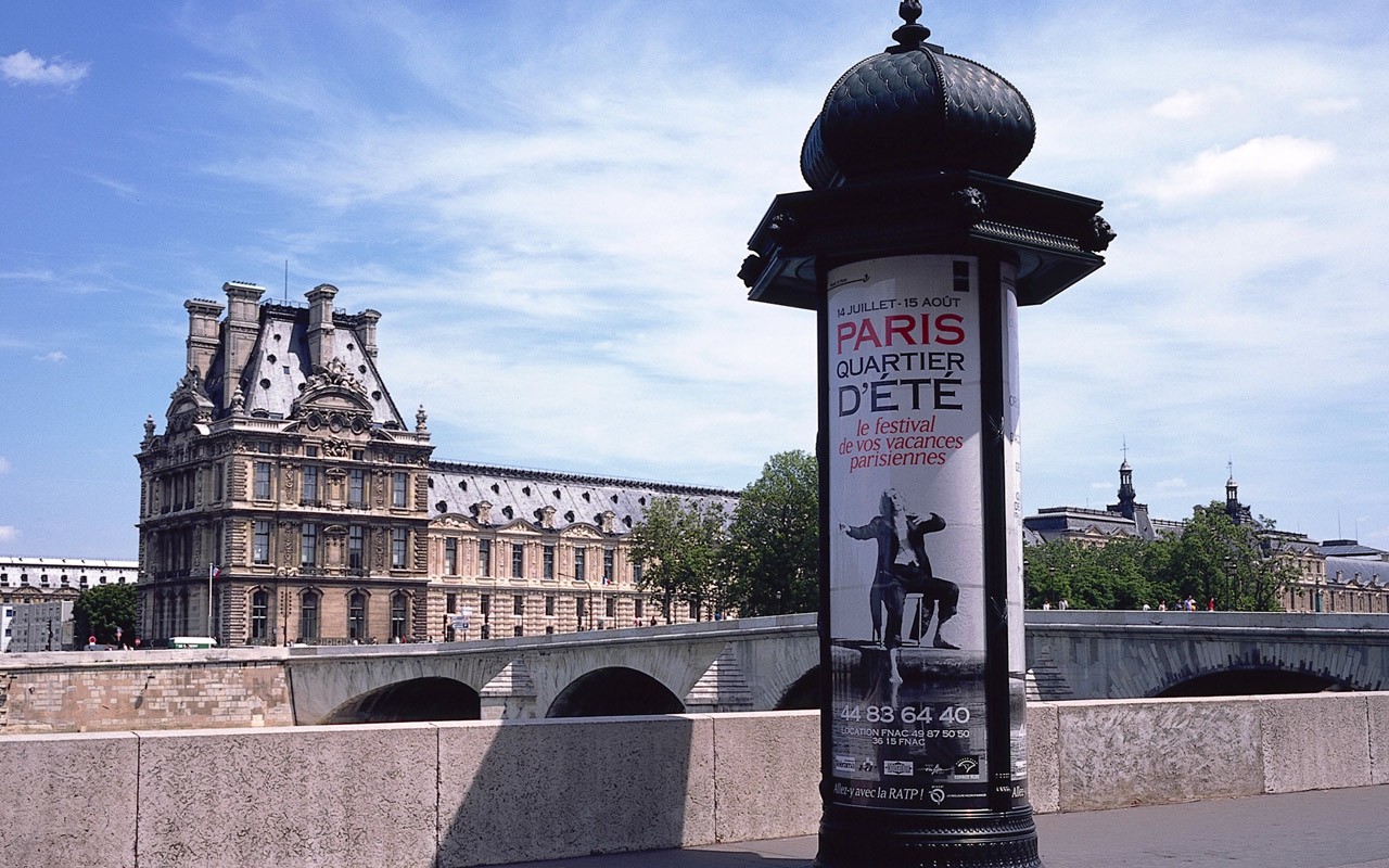 美丽的巴黎风光壁纸17 - 1280x800