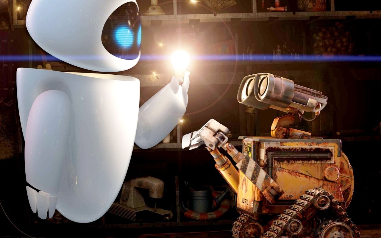 Робот WALL E история обои #13 - 1280x800