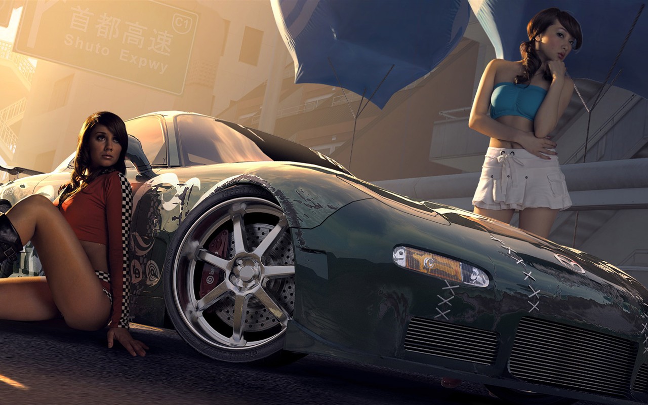 Racing Games Computer Wallpaper #3 - 1280x800