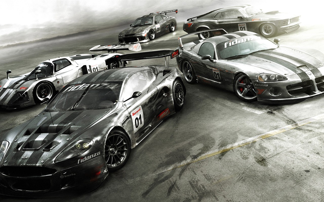 Racing Games Computer Wallpaper #6 - 1280x800