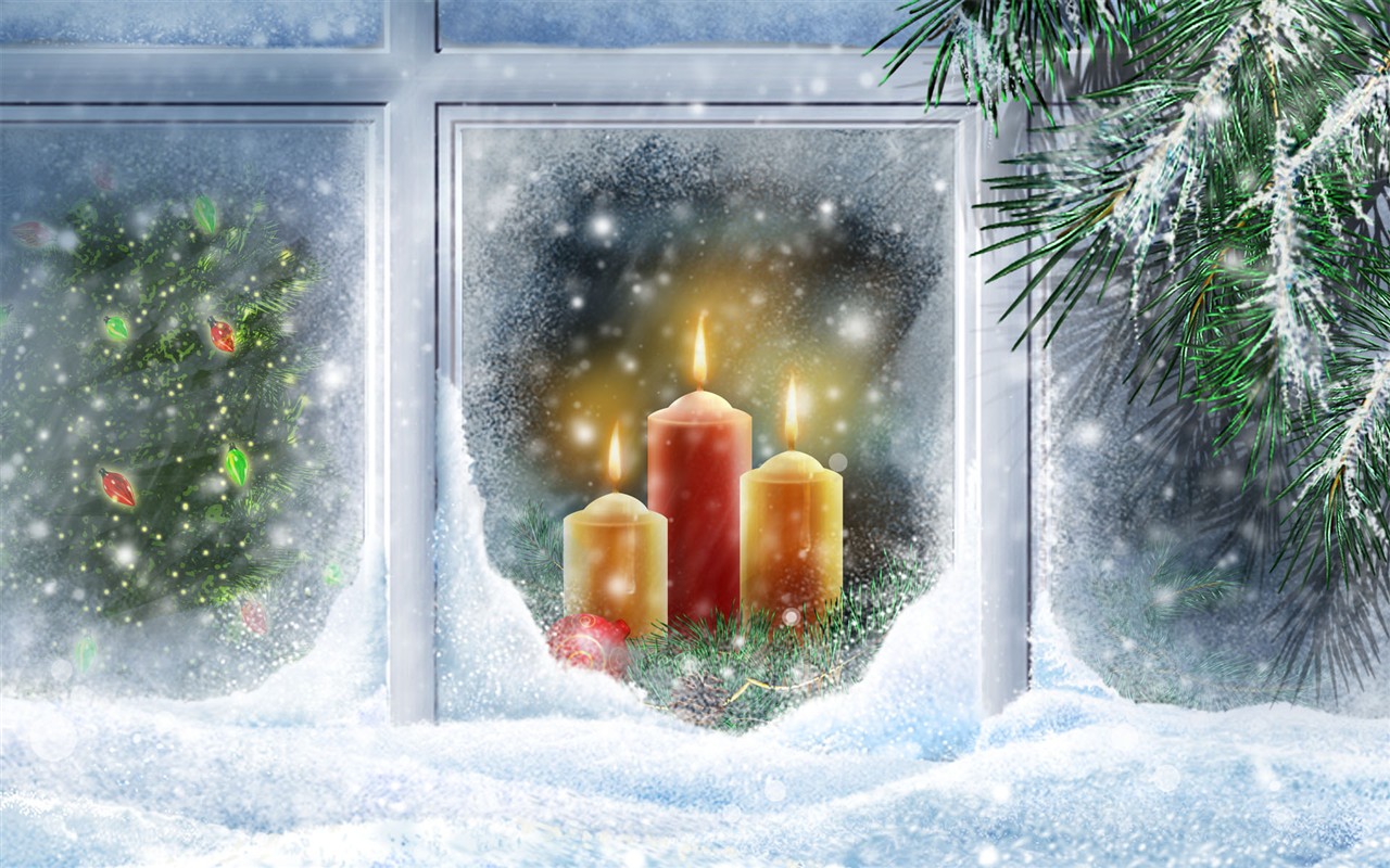 クリスマステーマのHD画像(2) #1 - 1280x800
