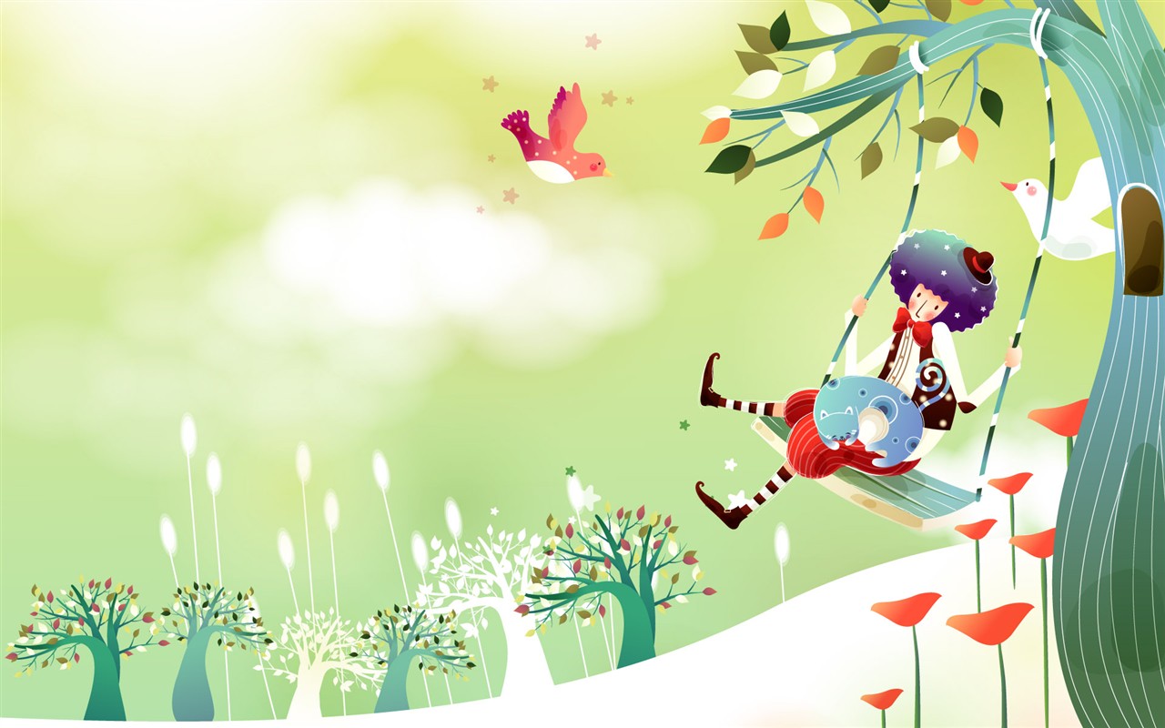 Fairy Tale Dreams Cartoon Wallpapers #2 - 1280x800