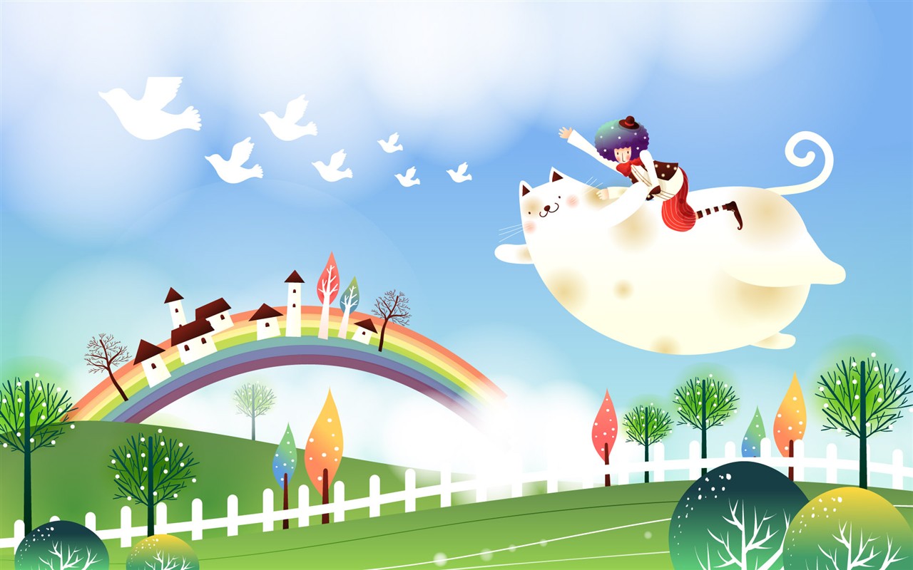 Fairy Tale Dreams Cartoon Wallpapers #22 - 1280x800