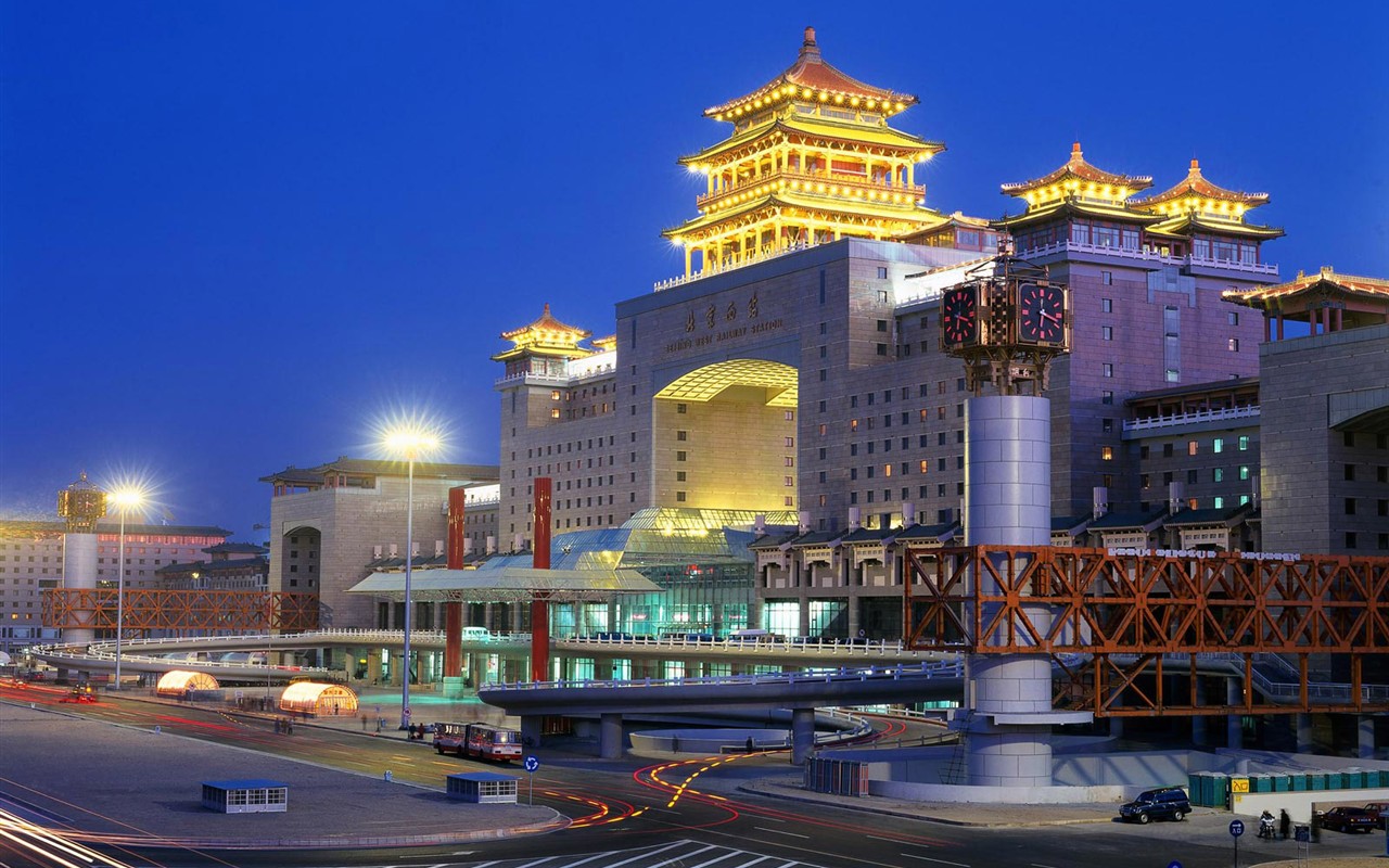 古典と現代北京の風景 #16 - 1280x800