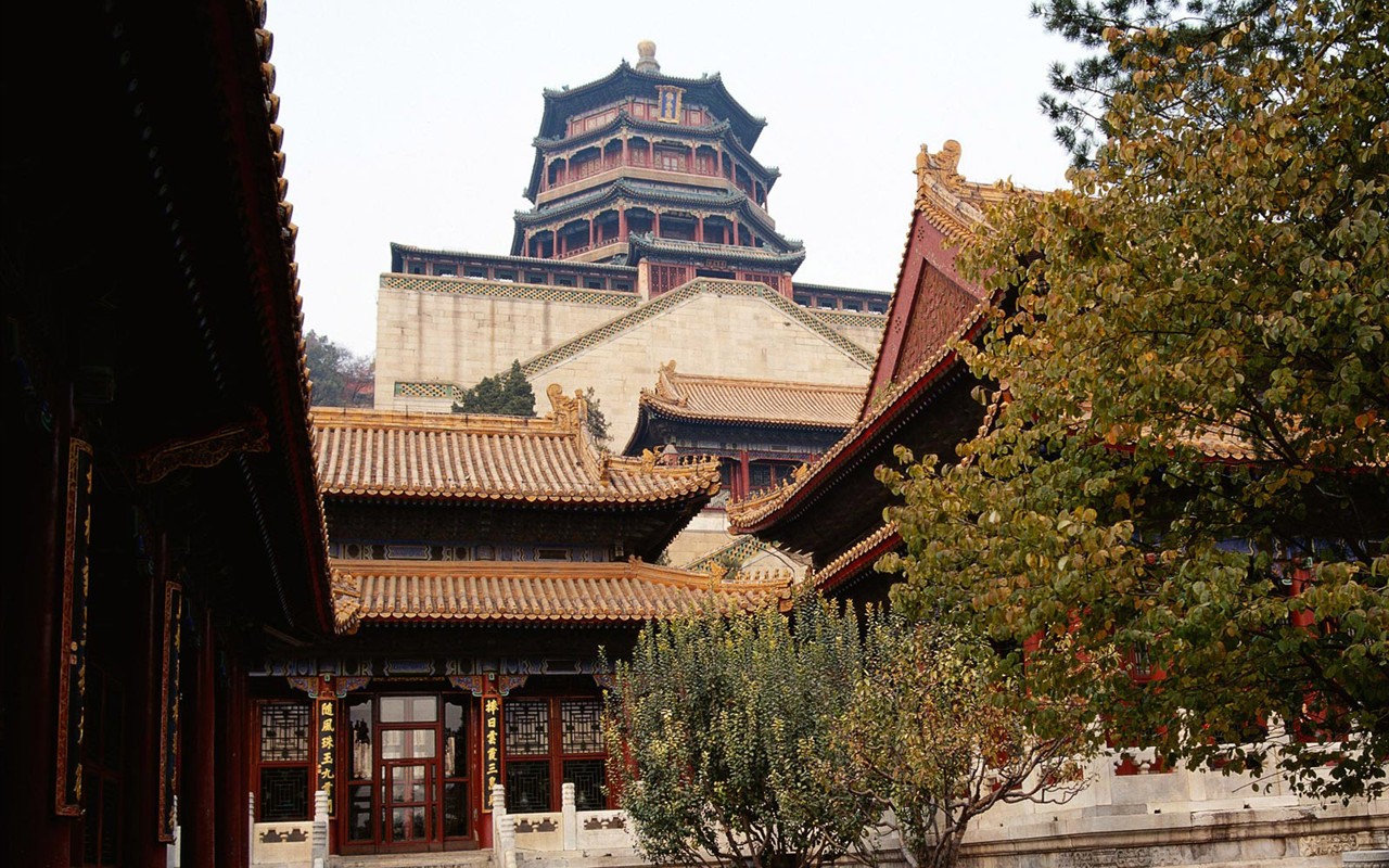 古典と現代北京の風景 #17 - 1280x800