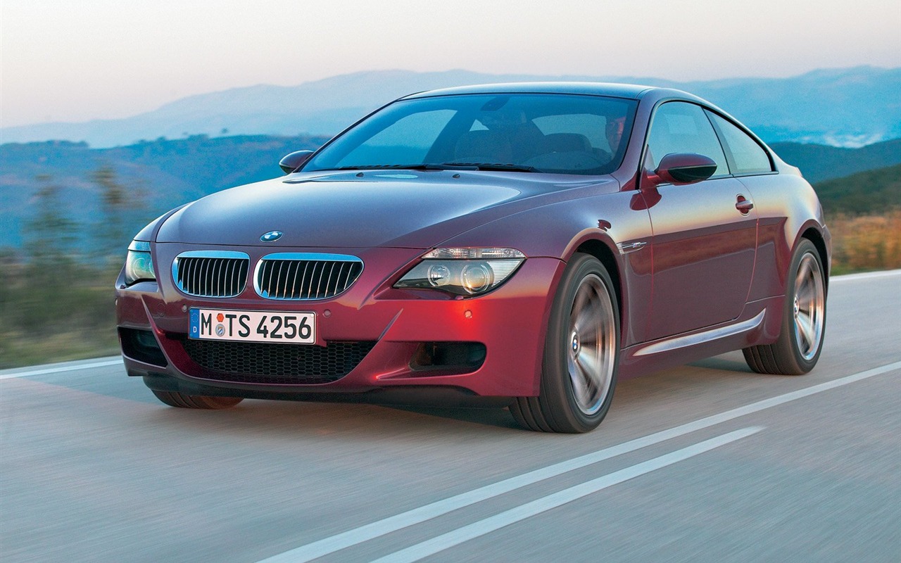 BMW M6-Fond d'écran #6 - 1280x800