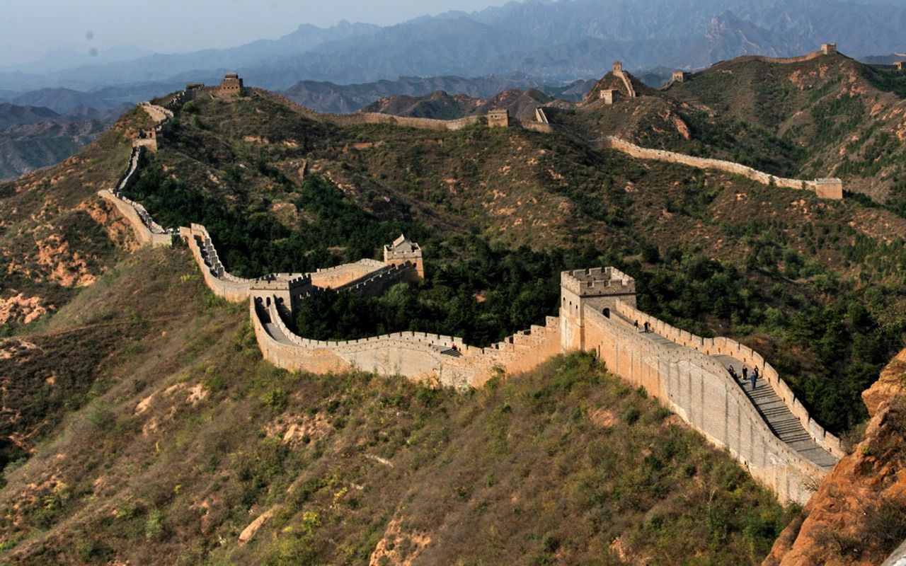Jinshanling Great Wall (Minghu Metasequoia works) #1 - 1280x800