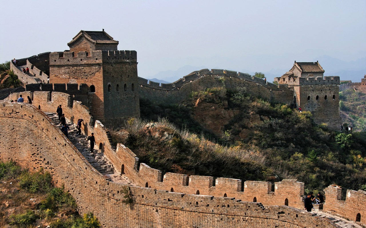 Jinshanling Gran Muralla (Minghu obras Metasequoia) #9 - 1280x800