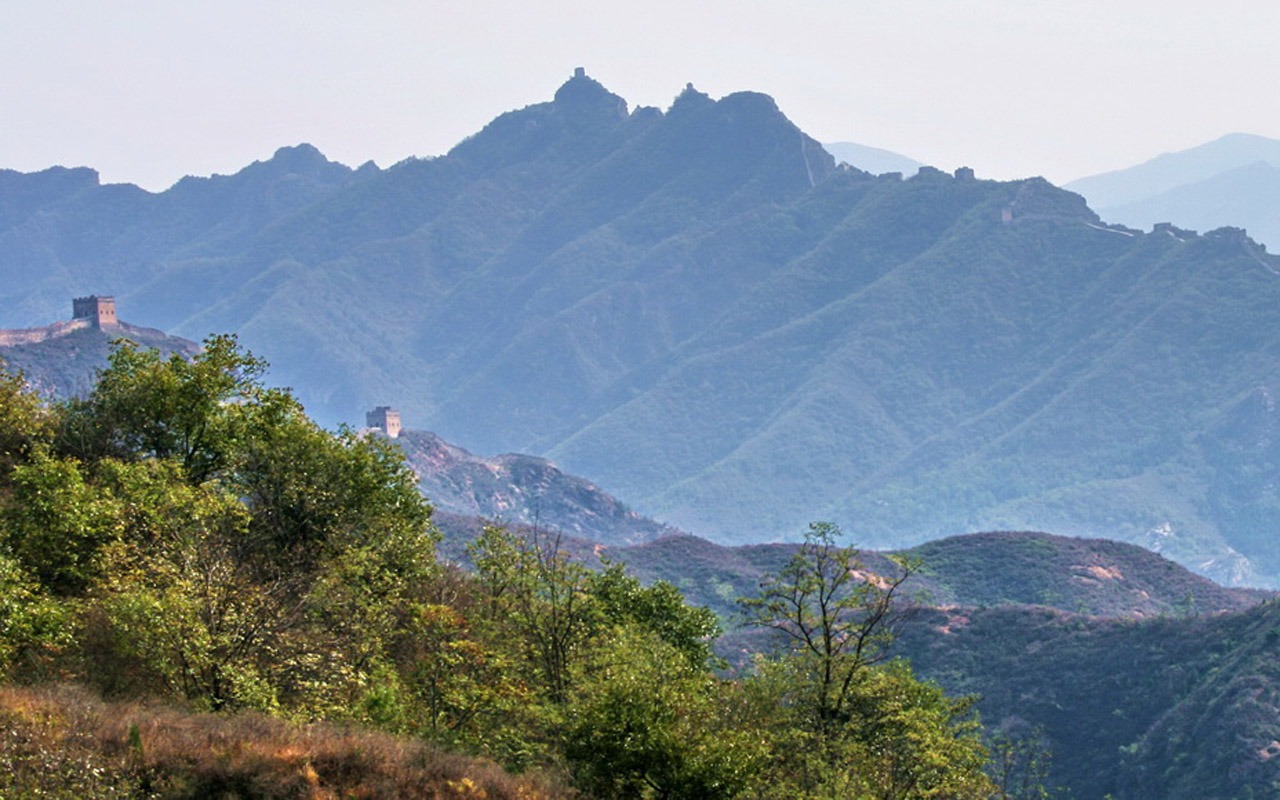 Jinshanling Great Wall (Minghu Metasequoia works) #11 - 1280x800