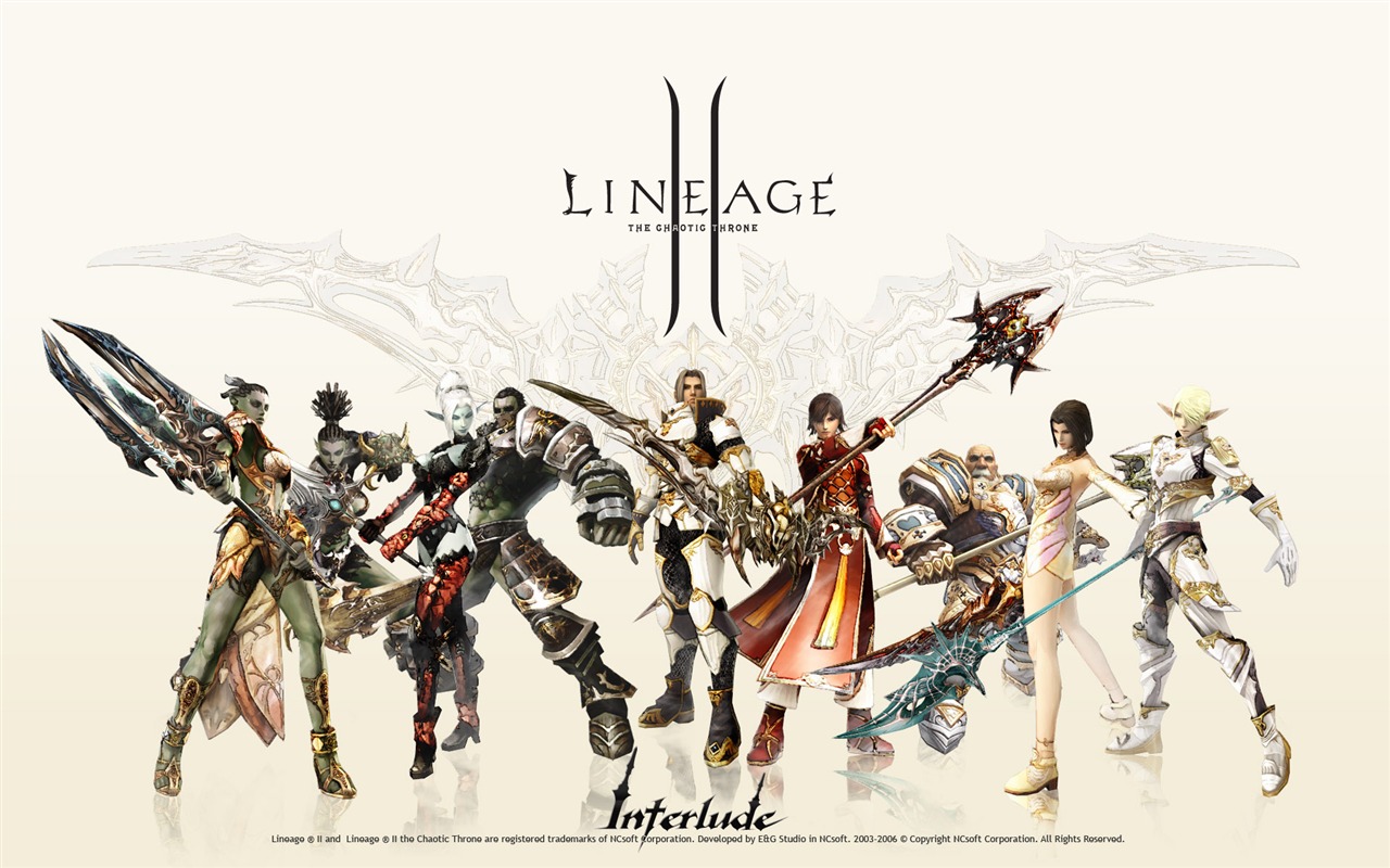 LINEAGE Ⅱ modeling HD gaming wallpapers #8 - 1280x800