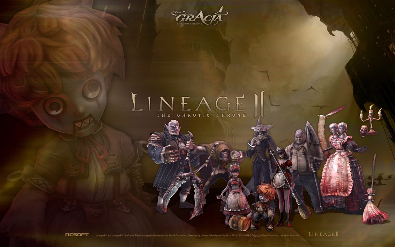 LINEAGE Ⅱ Modellierung HD-Gaming-Wallpaper #20 - 1280x800