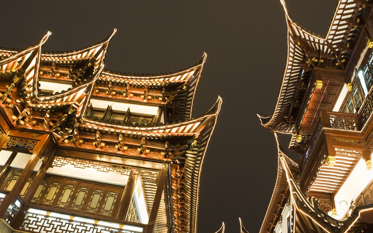 letmý pohled na městské tapety Číny #16 - 1280x800