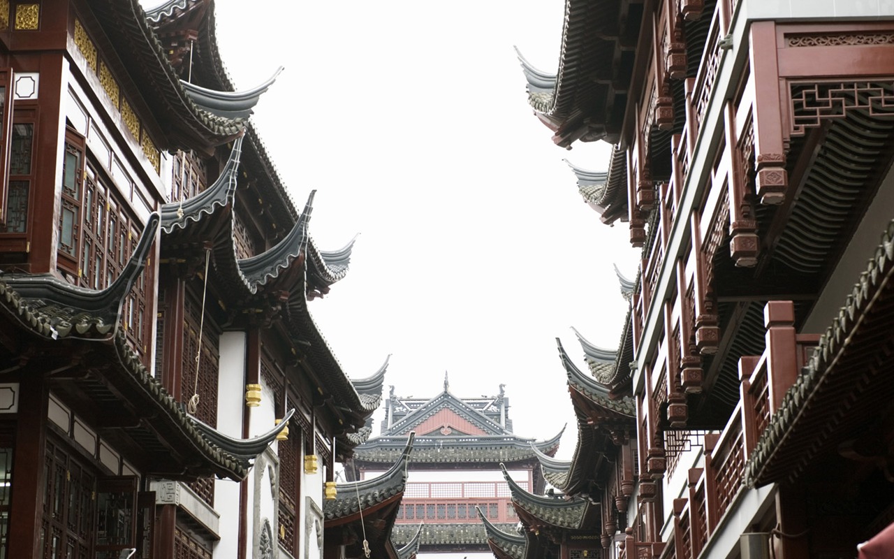 letmý pohled na městské tapety Číny #17 - 1280x800