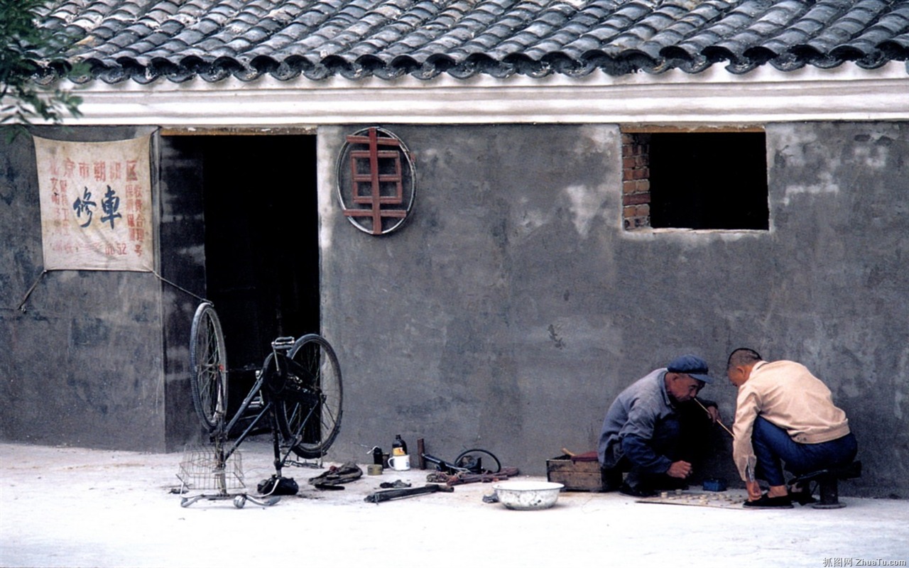 Ancien Hutong vie pour de vieilles photos papier peint #6 - 1280x800