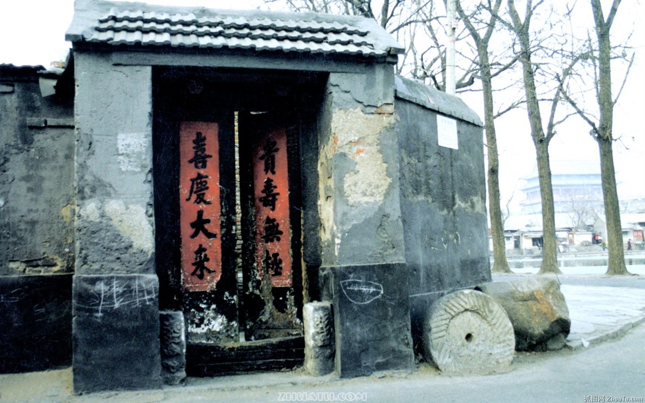 Старый Hutong жизни старые фотографии обои #13 - 1280x800