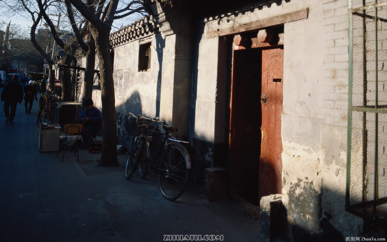 Old Hutong Leben für alte Fotos Wallpaper #22 - 1280x800