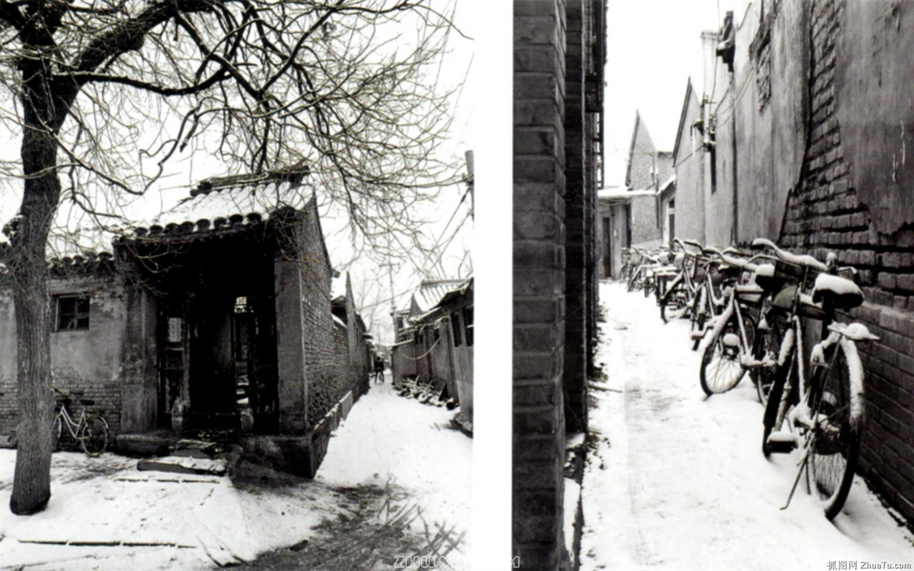 Old Hutong life for old photos wallpaper #30 - 1280x800
