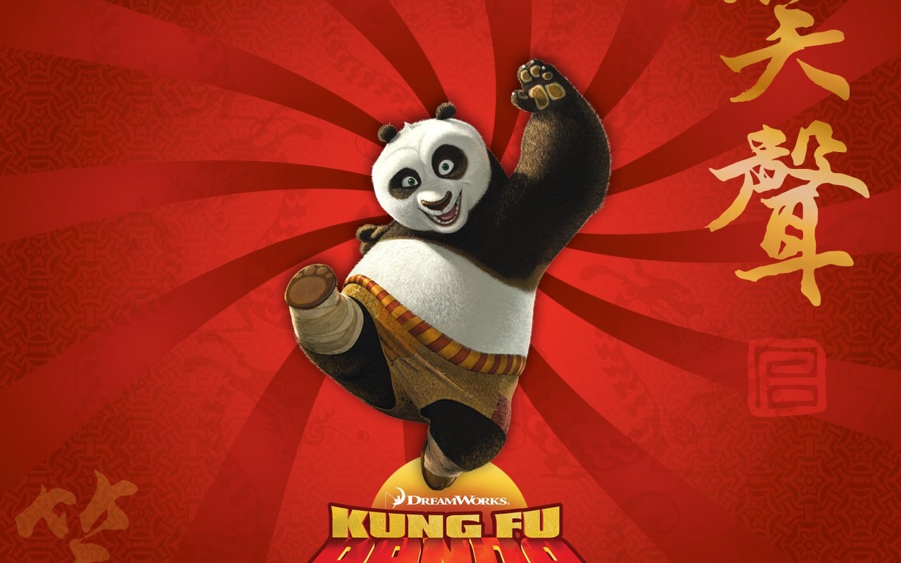 3D анимация Kung Fu Panda обои #7 - 1280x800