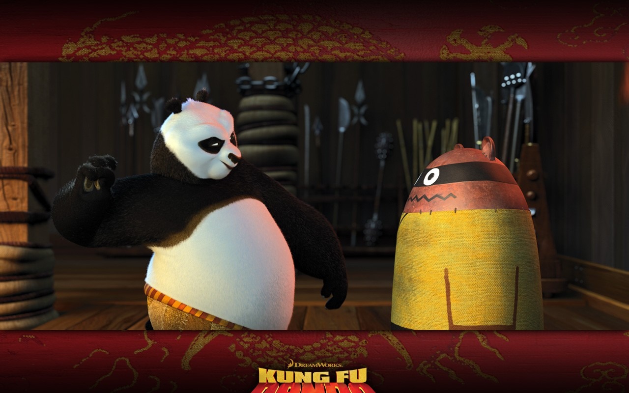 3D анимация Kung Fu Panda обои #8 - 1280x800