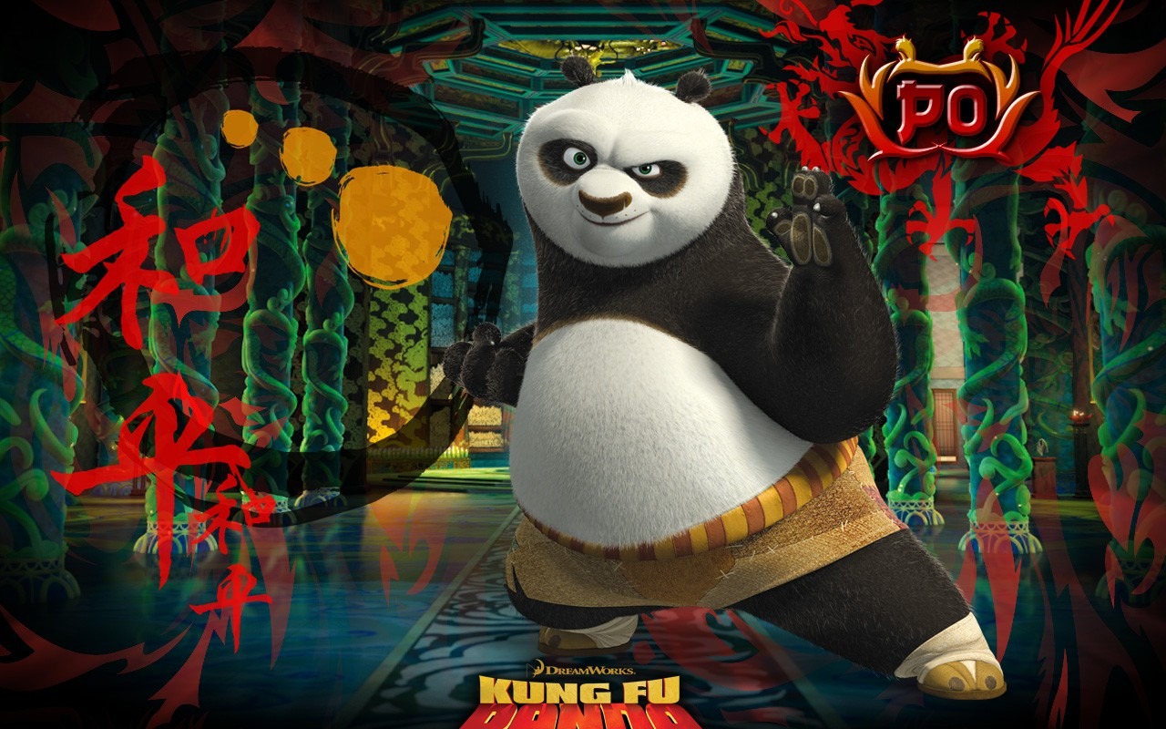 3D анимация Kung Fu Panda обои #21 - 1280x800