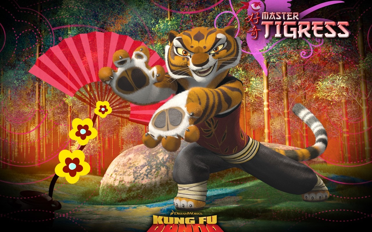 3D анимация Kung Fu Panda обои #22 - 1280x800