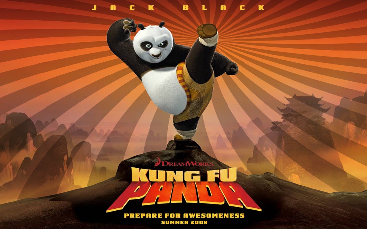 3D animation Kung Fu Panda wallpaper #3 - 1280x800