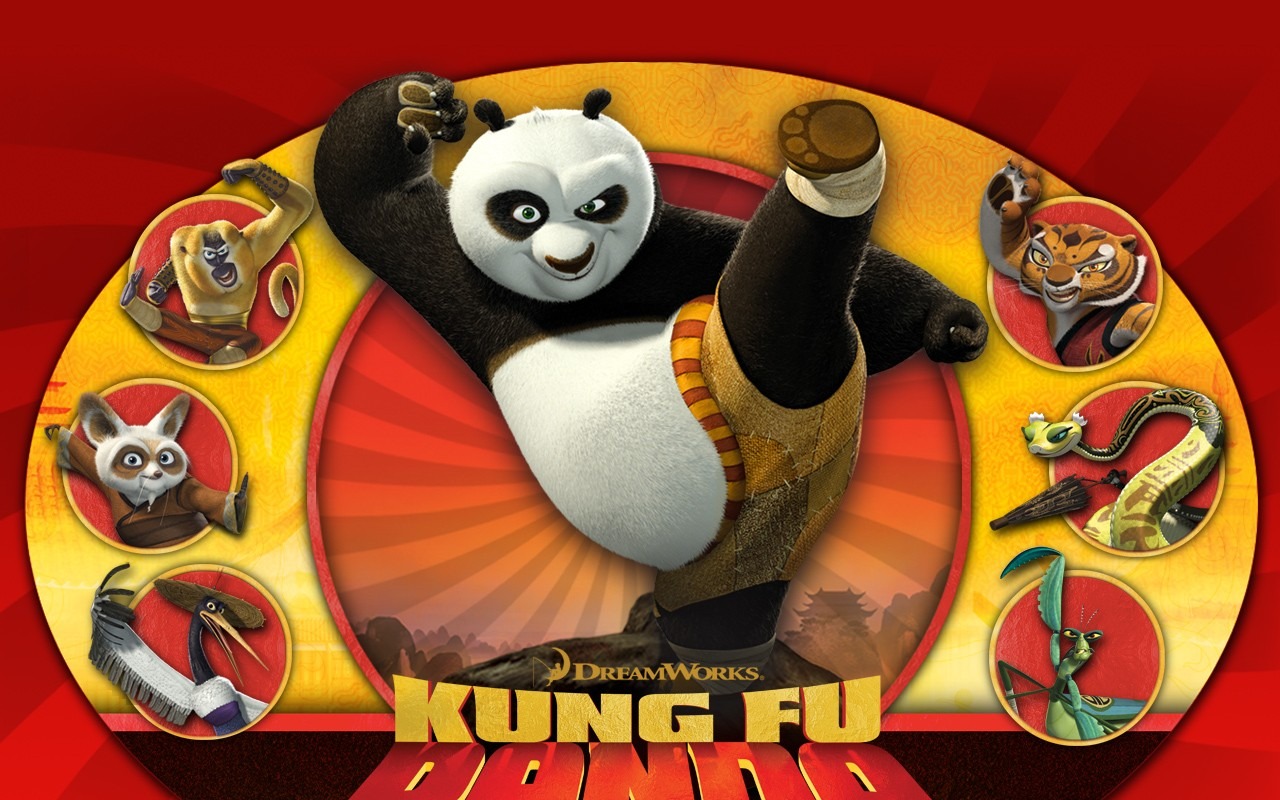 3D анимация Kung Fu Panda обои #5 - 1280x800