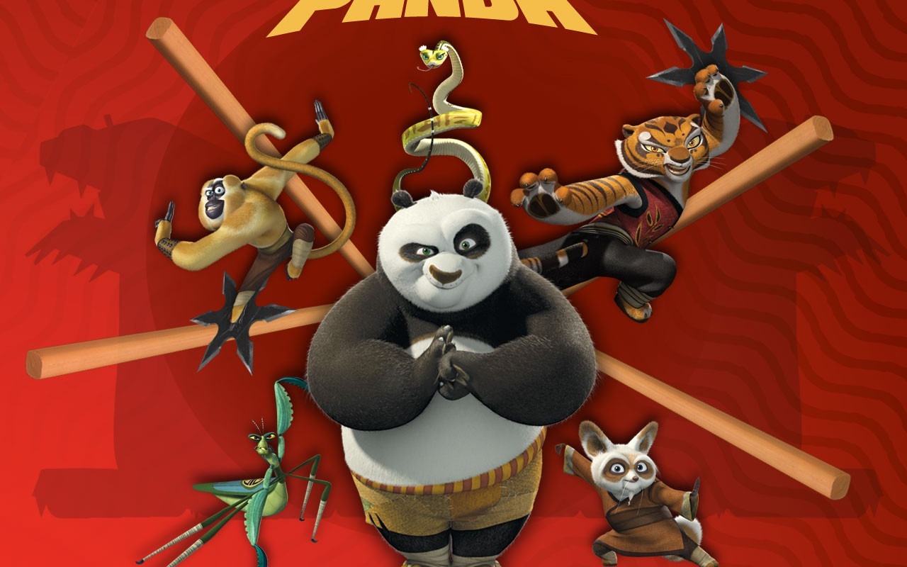 3D animace Kung Fu Panda wallpaper #6 - 1280x800