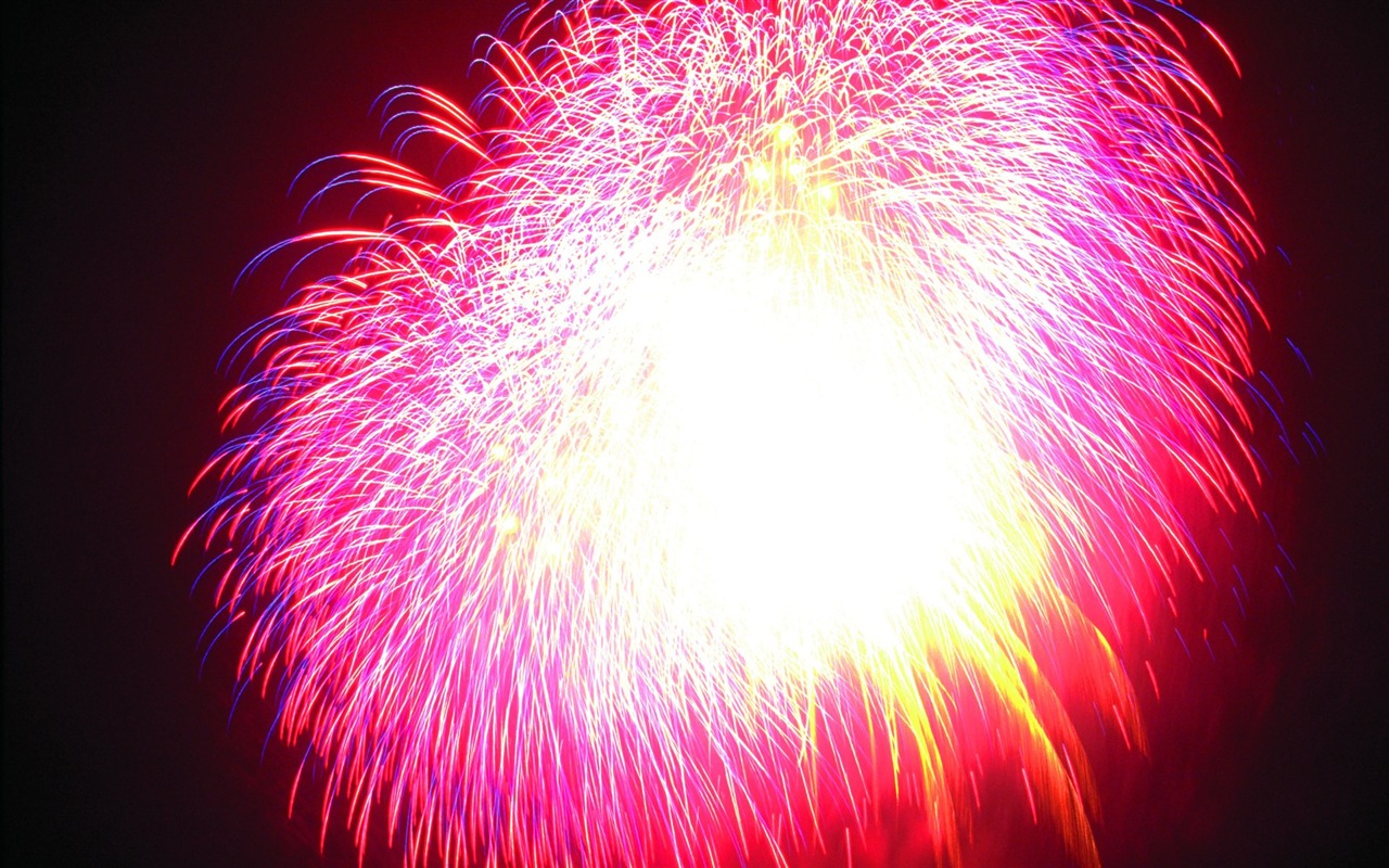 Festival fireworks display wallpaper #26 - 1280x800