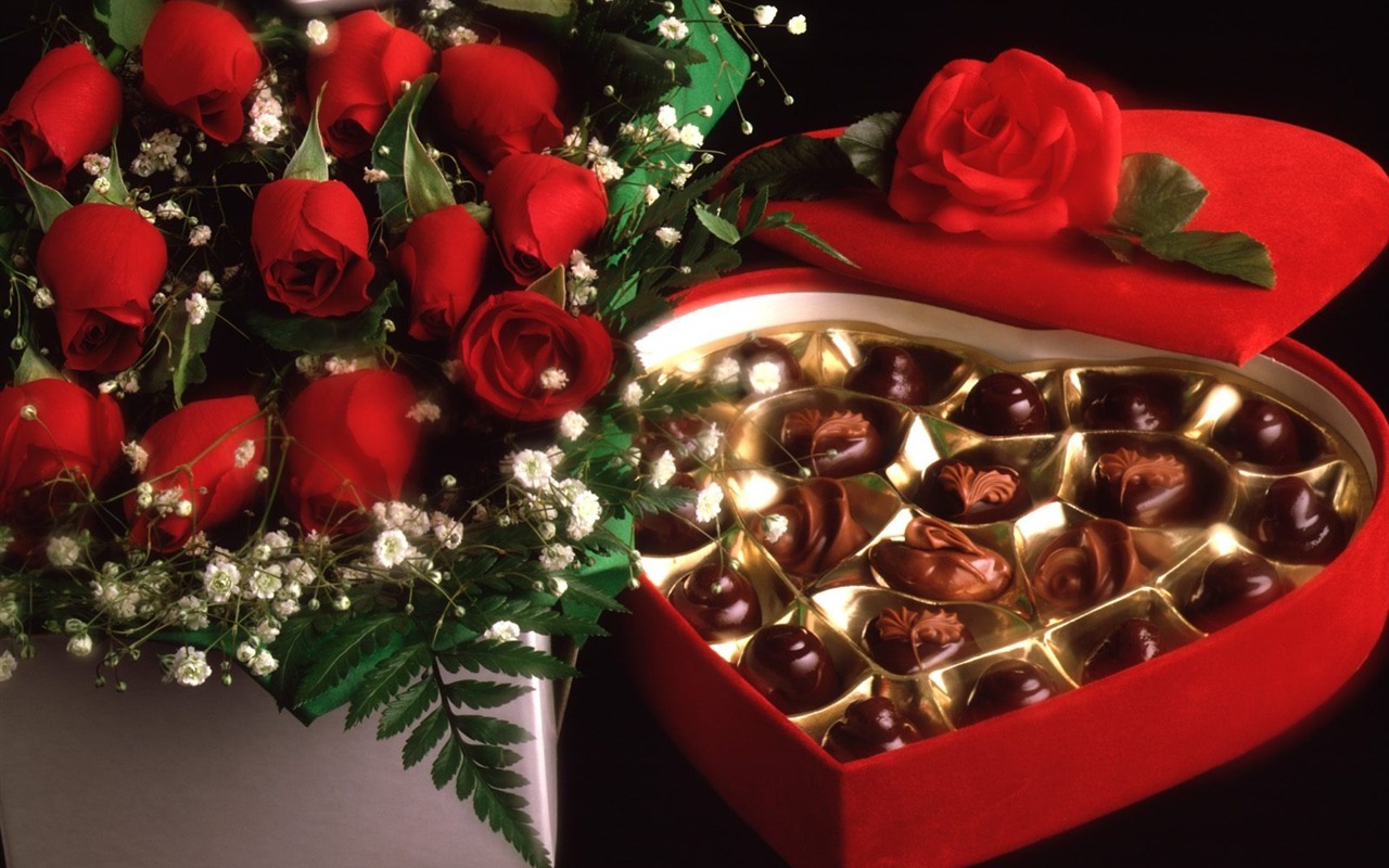 nesmazatelné Valentýn Čokoláda #4 - 1280x800