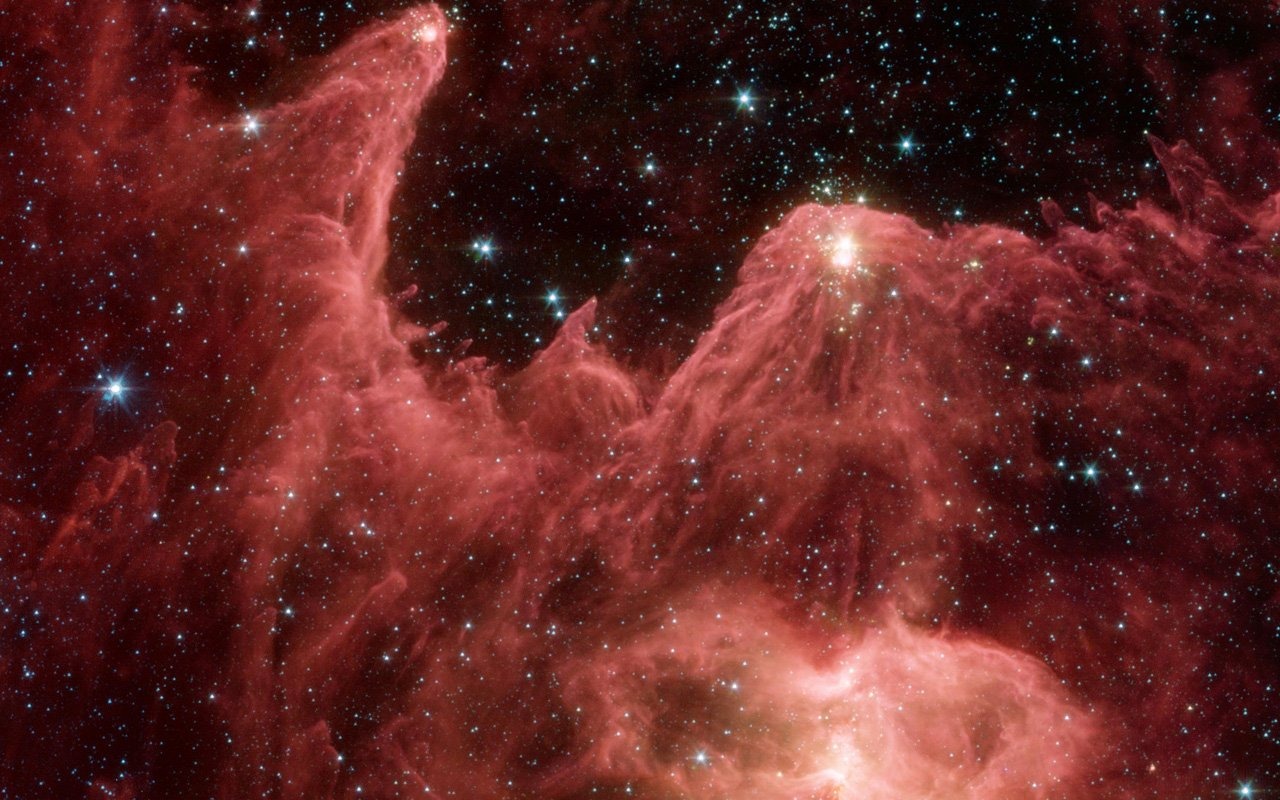 NASA wallpaper hvězd a galaxií #2 - 1280x800