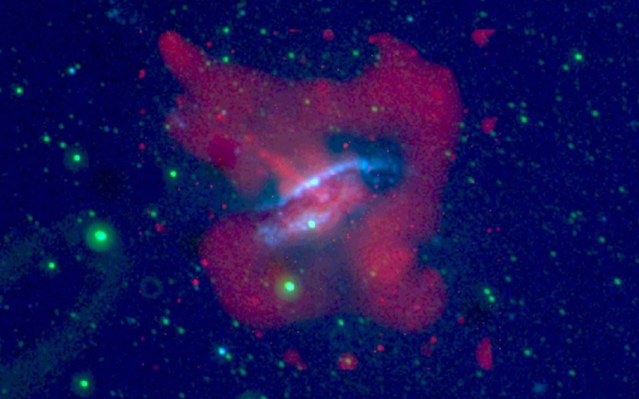 Fond d'écran étoiles et les galaxies de la NASA #6 - 1280x800