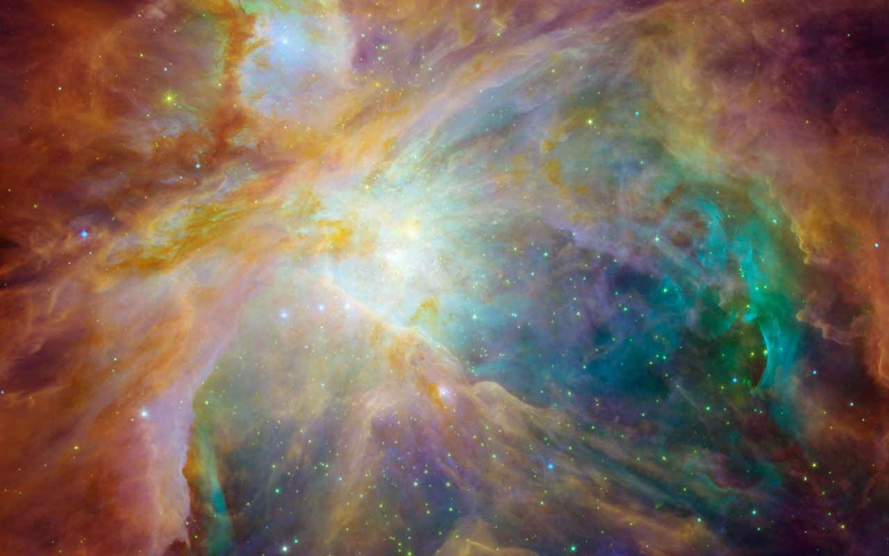 Fond d'écran étoiles et les galaxies de la NASA #14 - 1280x800