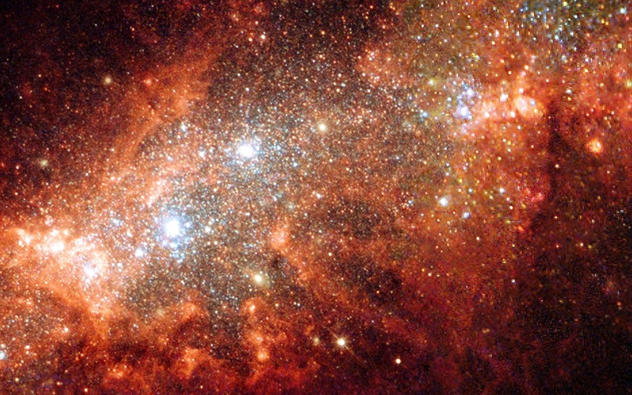 Fond d'écran étoiles et les galaxies de la NASA #20 - 1280x800