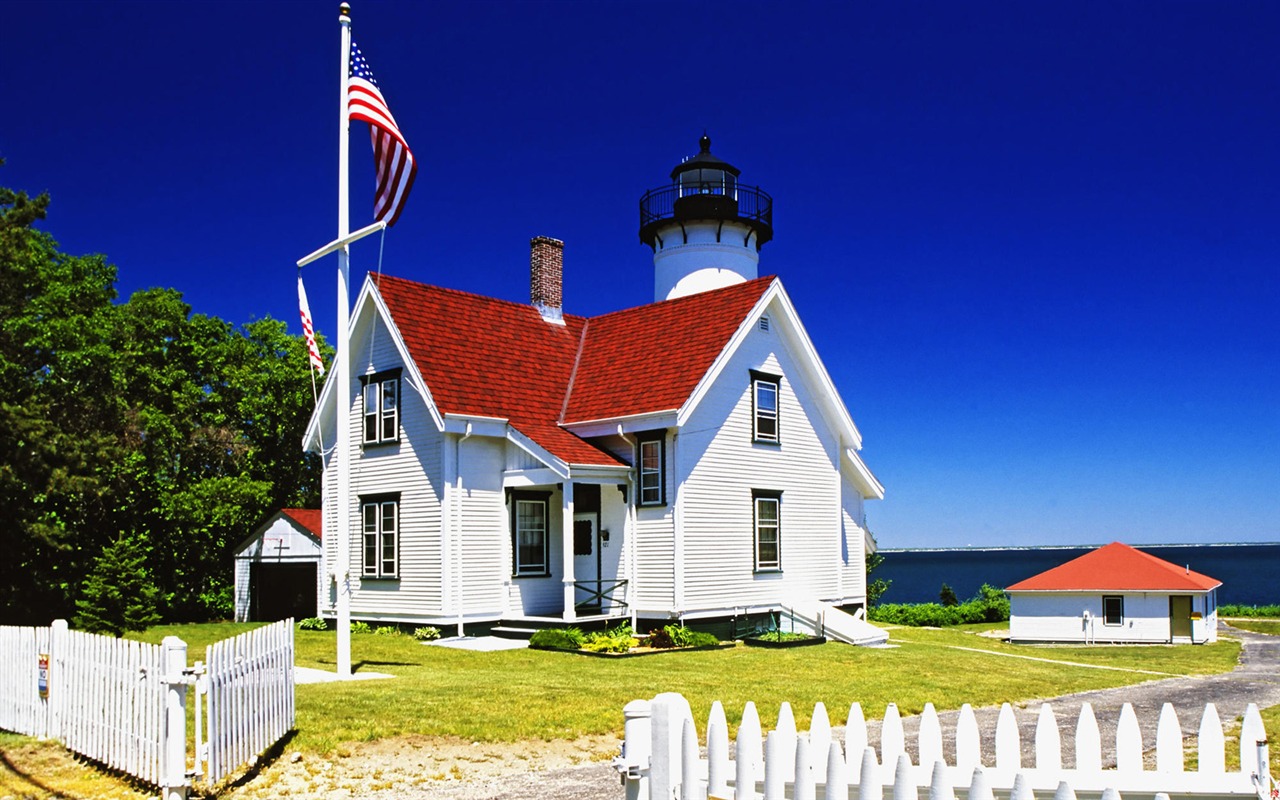 Coastal Lighthouse HD Wallpaper #1 - 1280x800