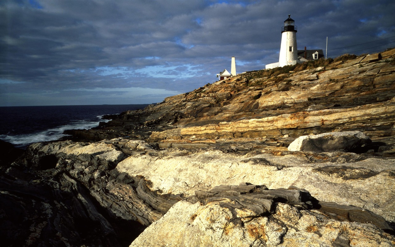 Pobřežní Lighthouse HD Wallpaper #4 - 1280x800