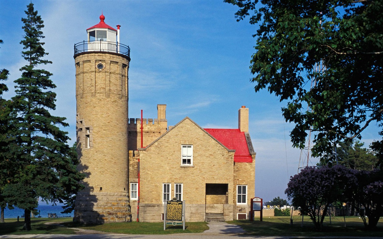 Pobřežní Lighthouse HD Wallpaper #13 - 1280x800