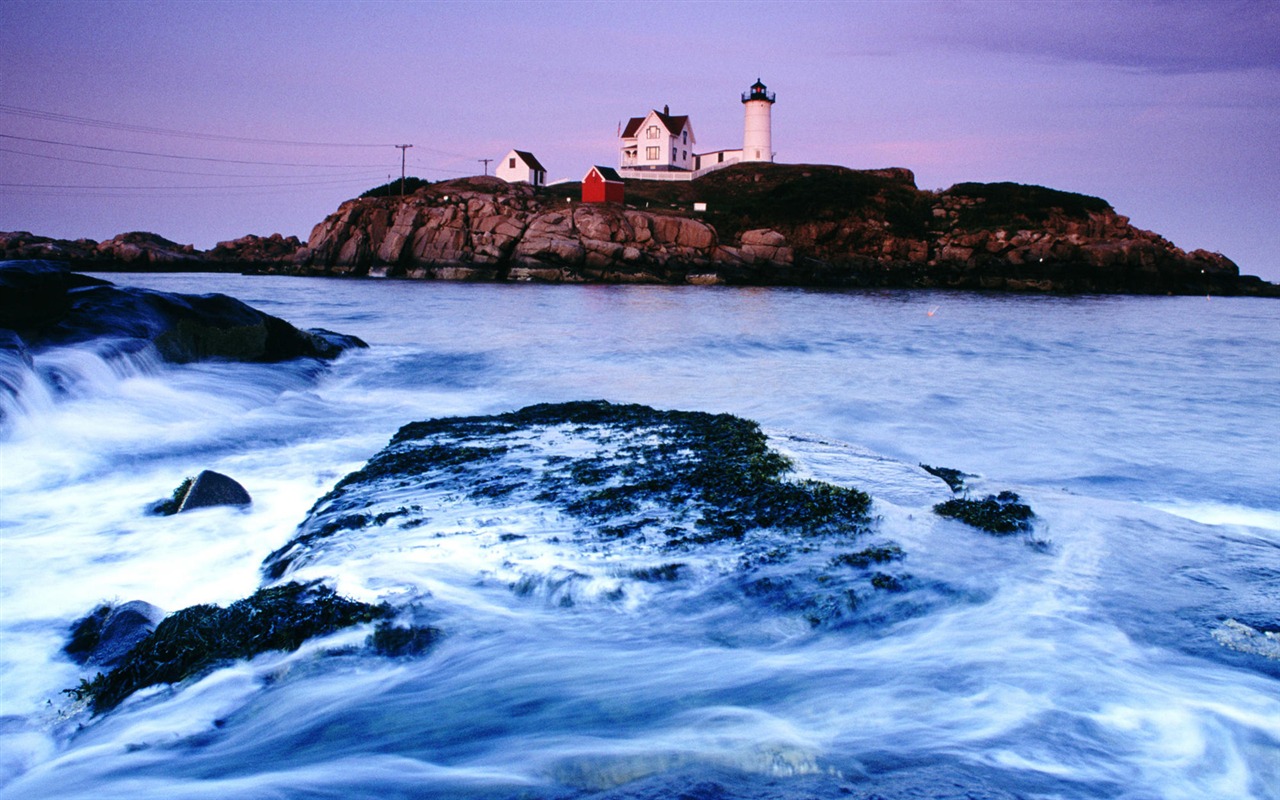 Pobřežní Lighthouse HD Wallpaper #33 - 1280x800