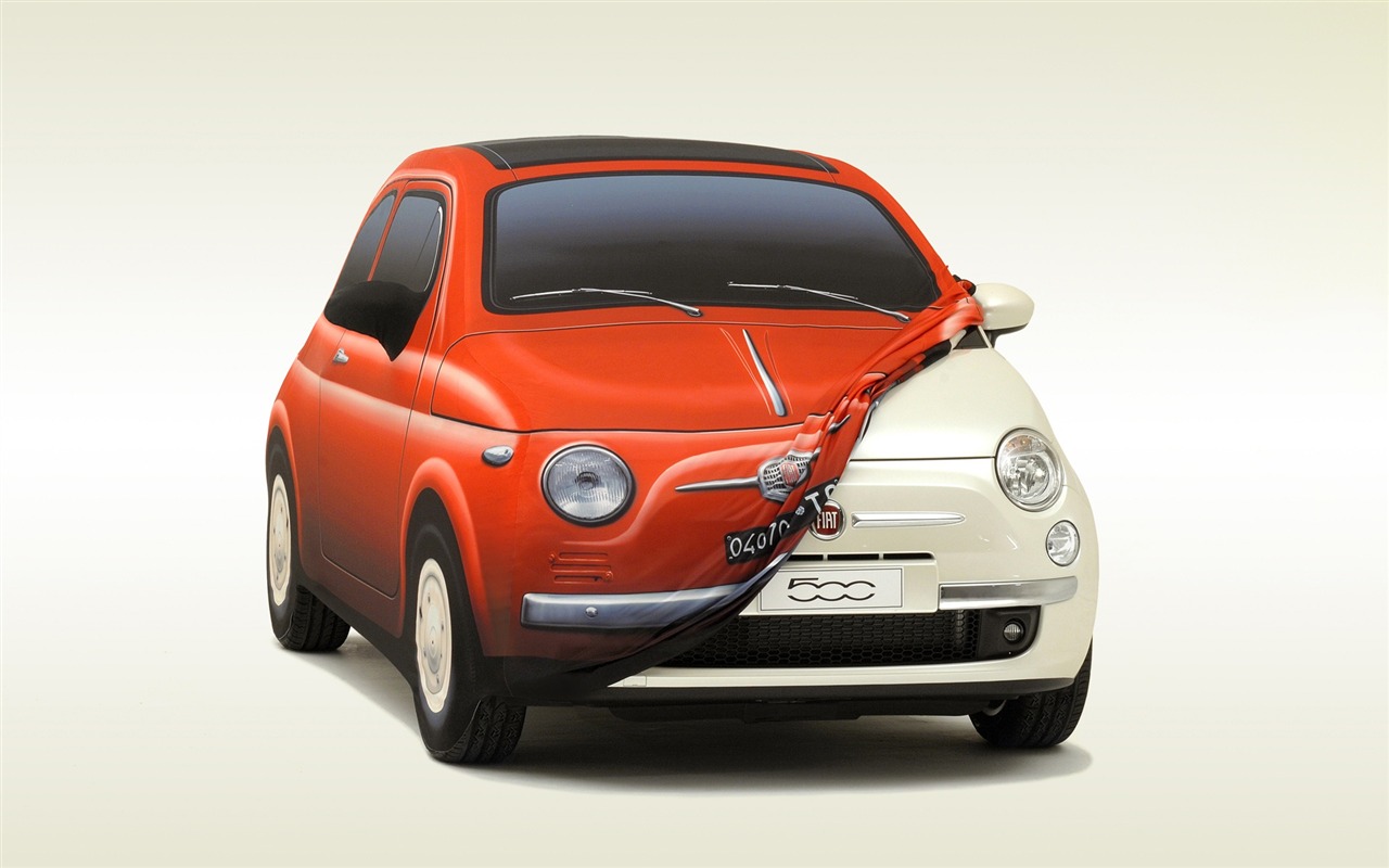 Fiat 500 обои #14 - 1280x800