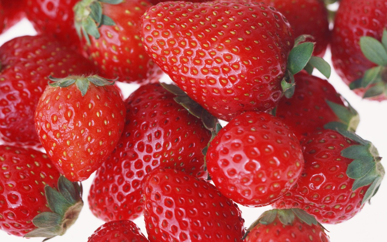 Fresh Strawberry Wallpaper #1 - 1280x800