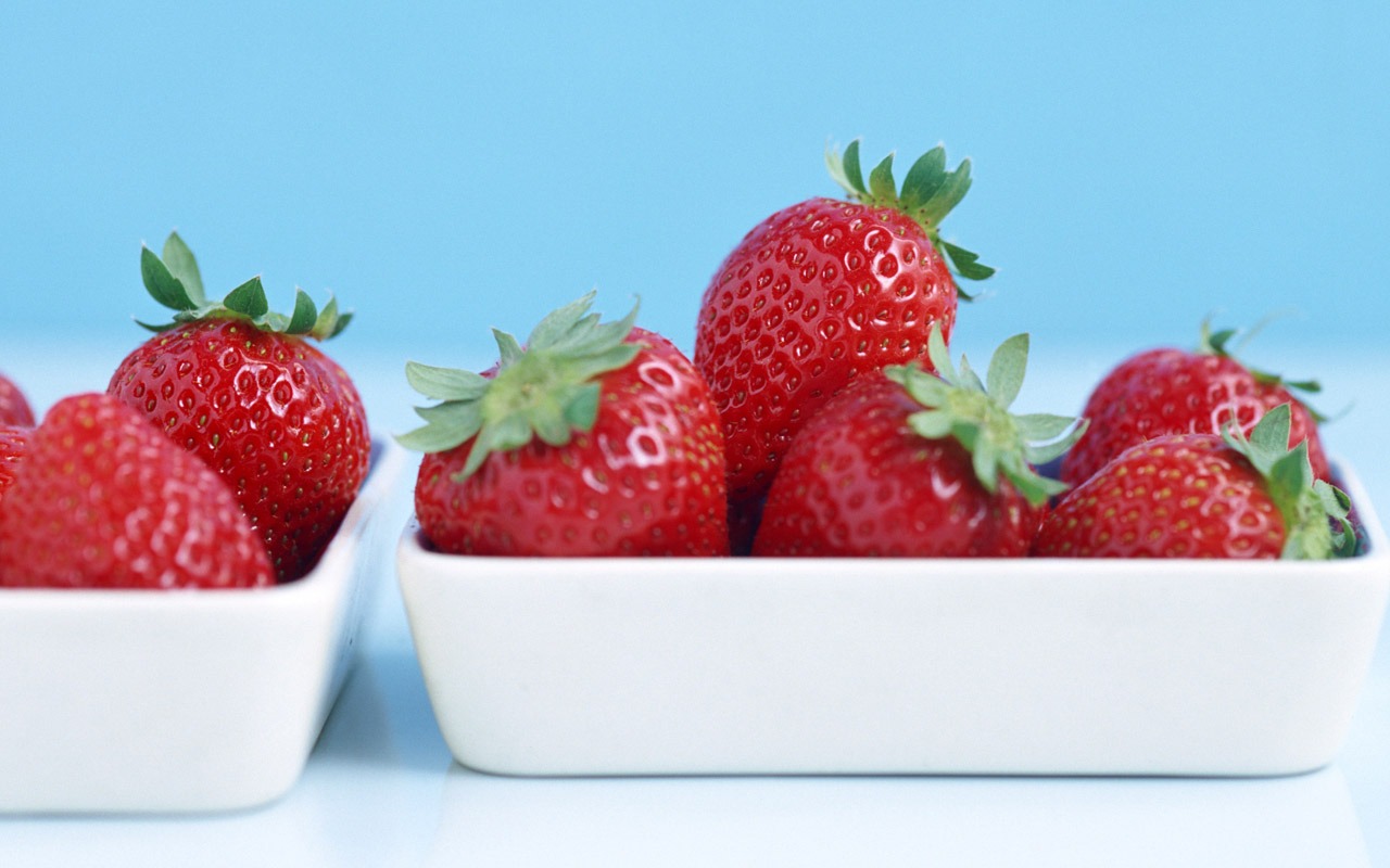Fond d'écran aux fraises fraîches #5 - 1280x800