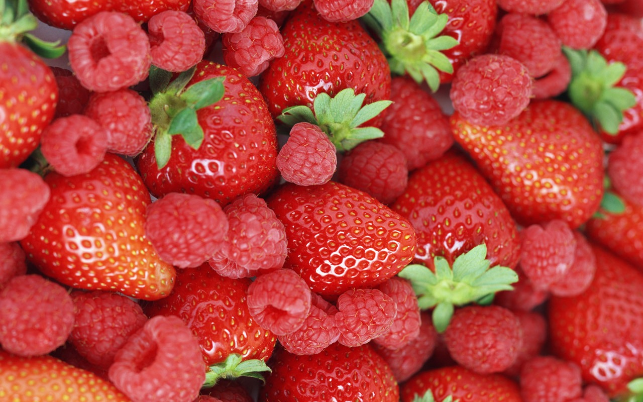 Fresh Strawberry Wallpaper #15 - 1280x800