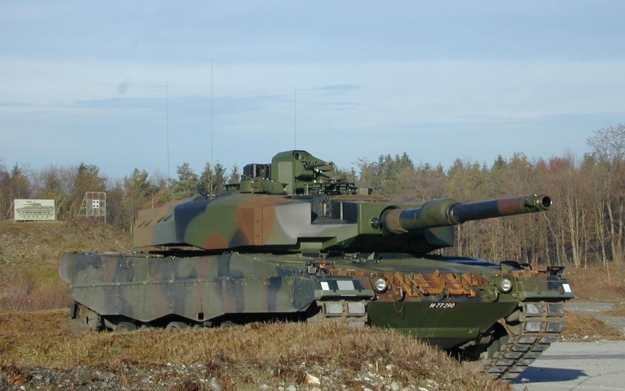 豹2A5 豹2A6型坦克7 - 1280x800