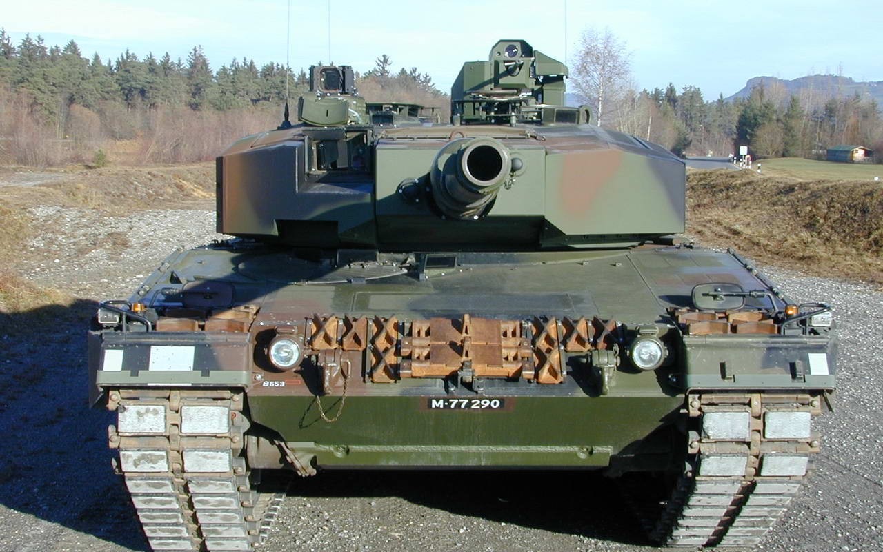 豹2A5 豹2A6型坦克22 - 1280x800