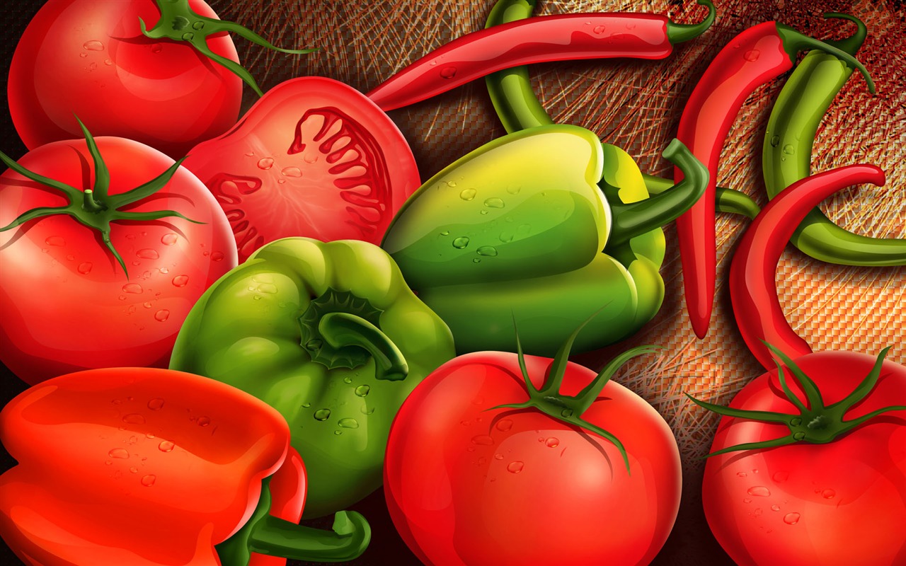 Bunte Food Wallpaper #7 - 1280x800